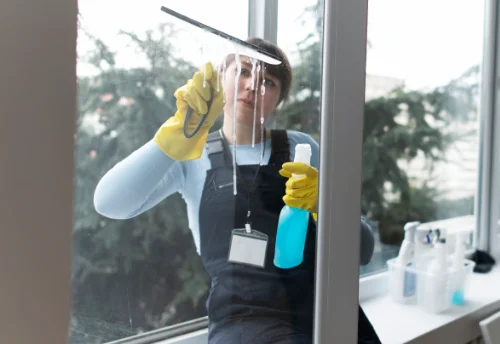 Nettoyage de vitres intérieures et extérieures à Colméry